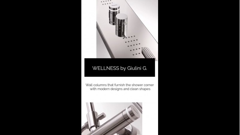 Wellness by Giulini - Discover the Giulini Rubinetteria Showers Program on the blog.